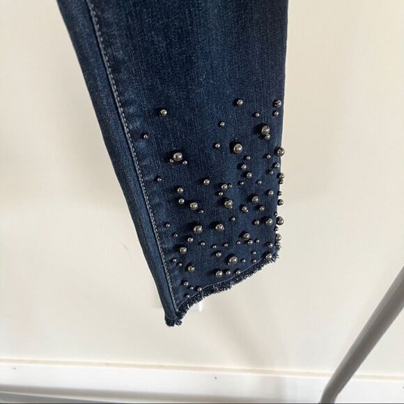 AG Isabella Jean Studded Embellished Straight Leg - Picture 4 of 13